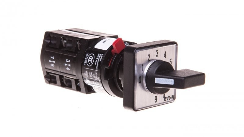 Eaton Łącznik krzywkowy 0-1-2-3-4-5-6-7-8-9 1P 10A do wbudowania TM-2-8550/EZ 000699 000699