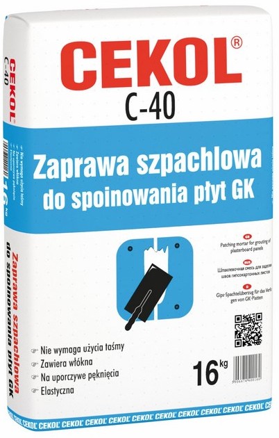 Cekol Zaprawa do spoinowania płyt 16 kg