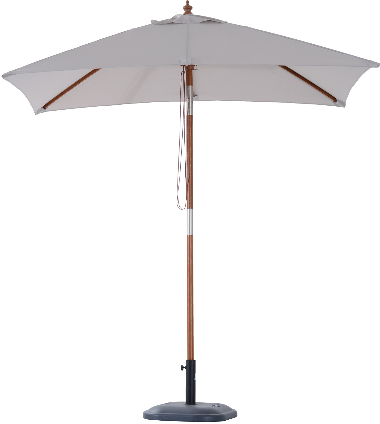 Outsunny PARASOL OGRODOWY BALKONOWY SKŁADANY szary