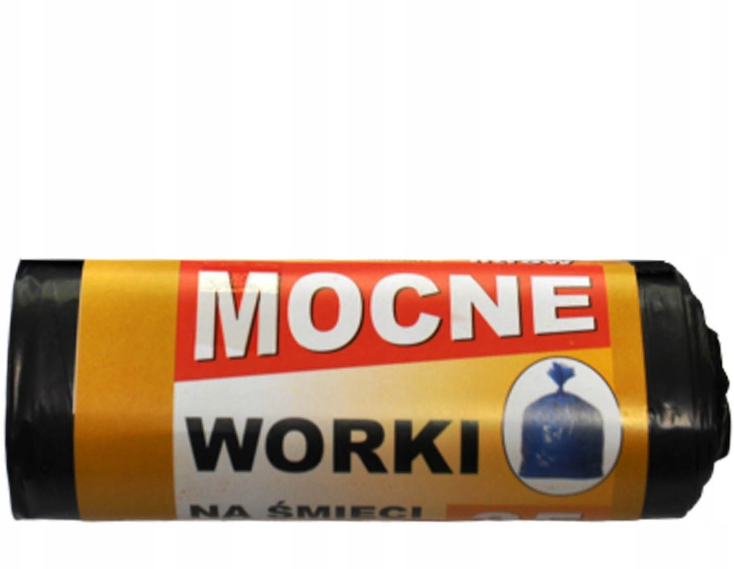 Worki na śmieci worek 35L czarne mocne 15szt