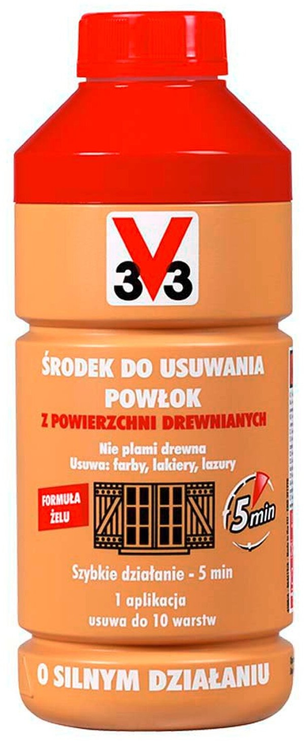 V33 Środek do usuwania powłok z powierzchni drewnianych 250 ml