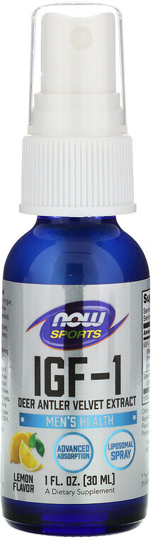 Now Foods FOODS FOODS IGF-1+ Liposomal Spray 30ml Cytryna