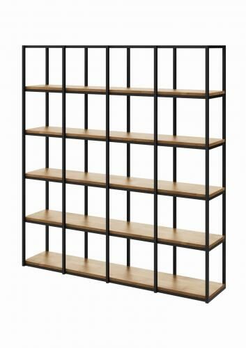 S&w Design Regał WOOD BOX 177x160 Loft na książki RWB516030177D