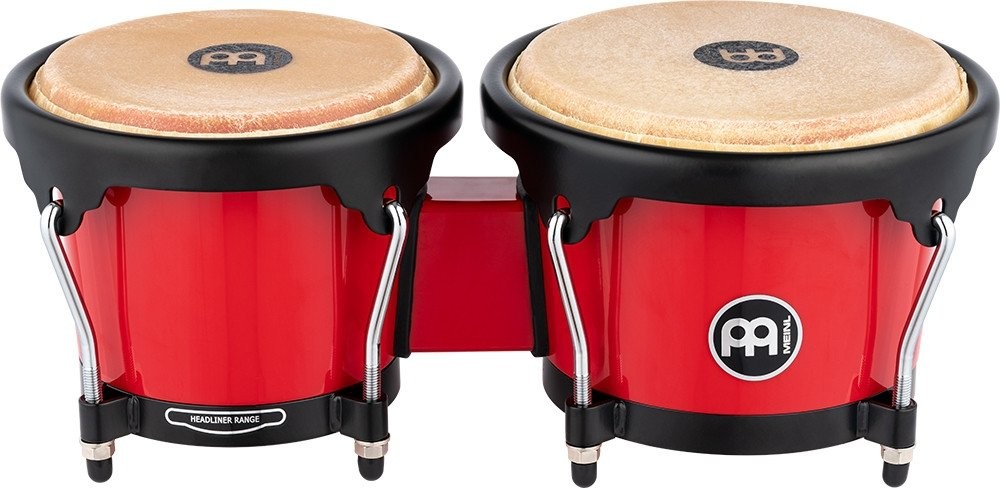 Meinl Bongo Red Headliner 6 1/2 & 7 1/2 bongosy