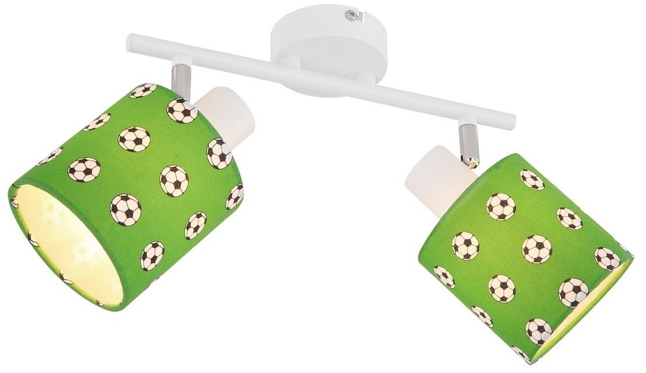 Globo Lighting 54009-2 - Oświetlenie punktowe dziecięce LEMMI 2xE14/15W/230V