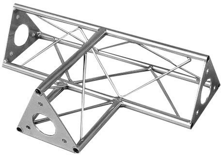 Decotruss decotruss 60112234 sztuki (3-drożny SAT 36 W płaszczyźnie poziomej T) SAT-36 T-Piece 3-Way Horizontal