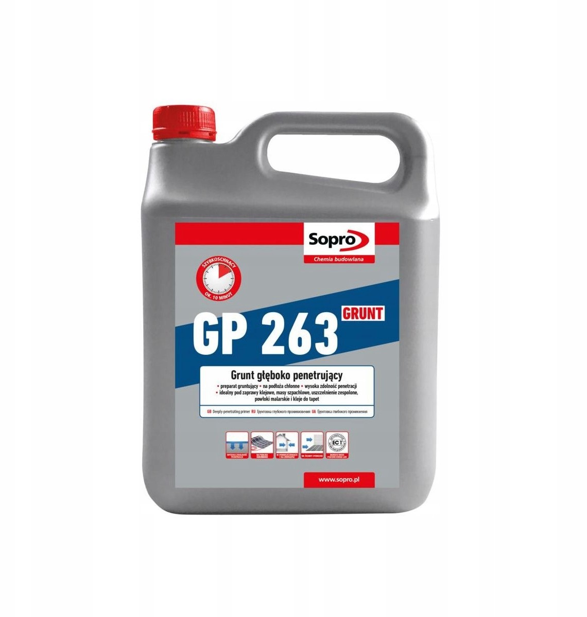 Sopro Grunt Głeboko Penetrujacy GP263 4 kg