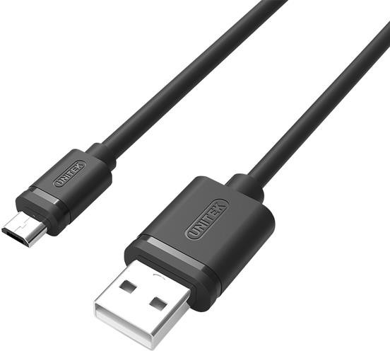 Unitek Kabel Y-C451GBK microUSB do USB 2.0 1m Y-C451GBK