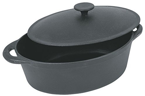 Tradifonte tradi Fonte naczynie do pieczenia, owalna, 9 L (503478), czarny 503478