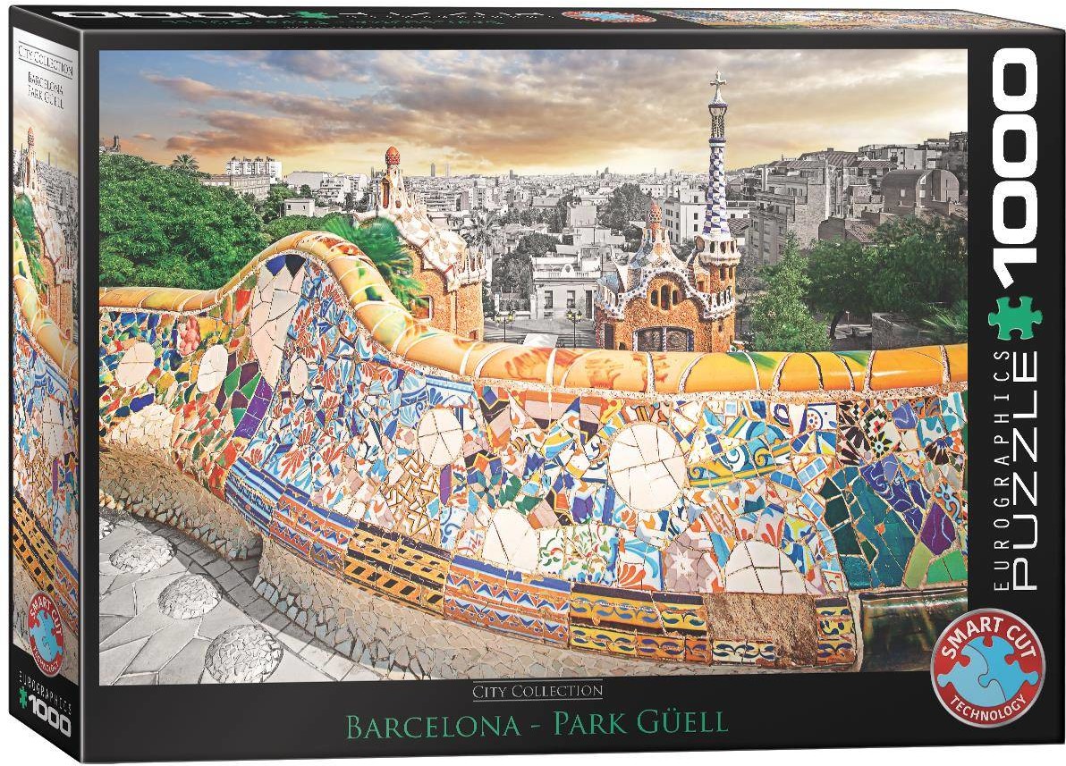 Eurographics Puzzle 1000 Barcelona Park Güell 6000-0768 -