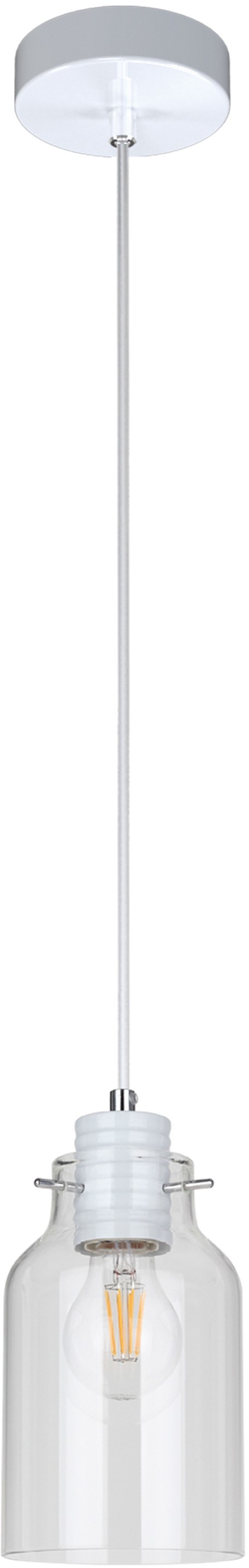 Spotlight Alessandro lampa wisząca 1-punktowa biała 1760102