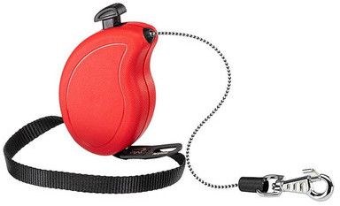 Ferplast Flippy One Cord Mini Smycz automatyczna Linka 3 m Czerwony