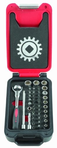 Peddinghaus PEDDINGHAUS NARZĘDZIA RĘCZNE VERTRIEBS Fusion Box Small grzechotka 1/4 z przegubem 46-częściowy, 9416046101