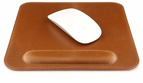 Otto Leather Otto skórzana podkładka pod mysz z nakładką na nadgarstek (OTTO217)