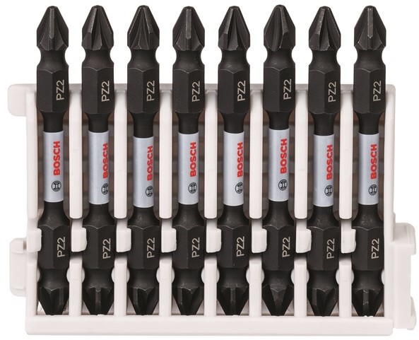 Bosch BITS IMPACT PZ2 65MM 8STK 2608522338