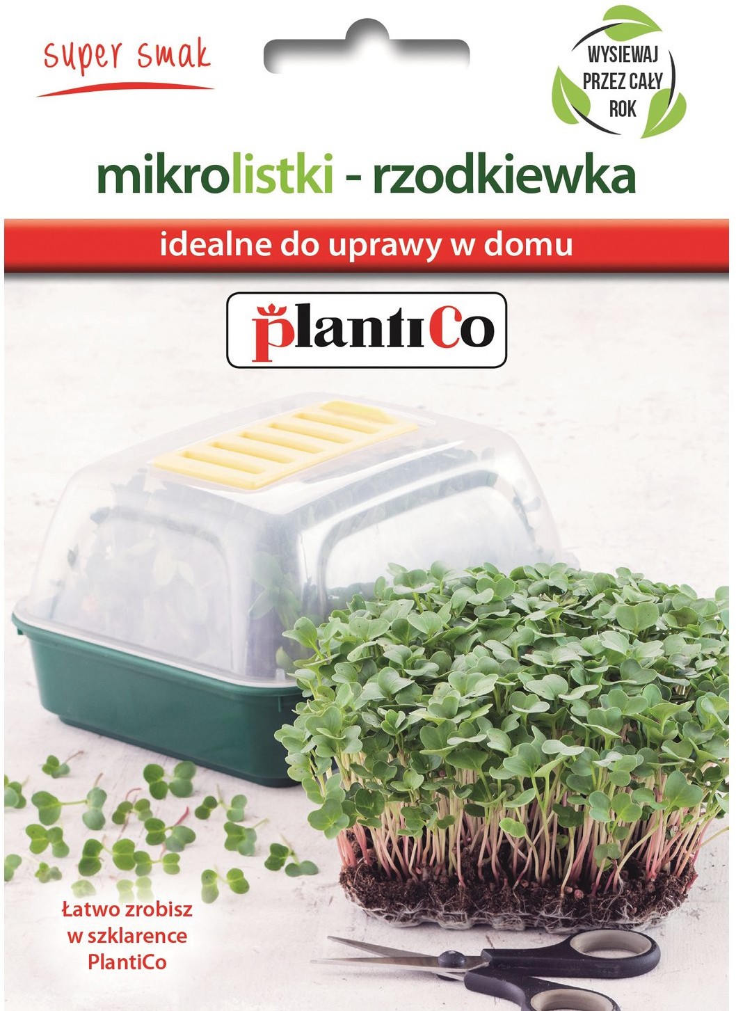 Plantico Nasiona na Mikrolistki Rzodkiewka 10g