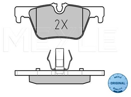Wulf Gaertner Autoparts Zestaw klocków hamulcowych, hamulce tarczowe Wulf Gaertner Autoparts 025 253 0717