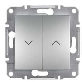 Schneider Przycisk żaluzjowy Asfora EPH1300361 bez ramki aluminium