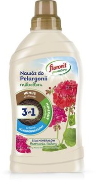 Florovit PRONATURA Nawóz do pelargonii 1 kg PRONATURA