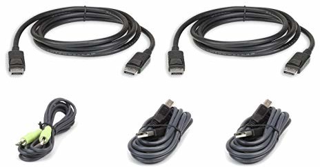 Aten 2L-7D03UDPX5 USB DisplayPort Dual Display Secure KVM Zestaw kabli Zestaw kabli do podłączenia do DisplayPort Dual Display Secure KVM 2L-7D03UDPX5