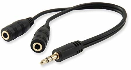 Equip 3,5 MM Headset Splitter Y-Cable