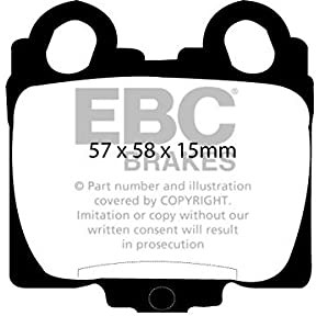 EBC Brakes Brakes DP1224 Blackstuff okładziny hamulcowe DP1224