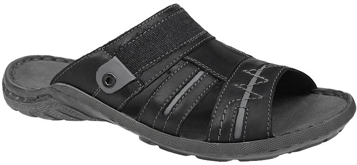 Josef Seibel Klapki 12613 721 609 Logan 13 Schwarz Kombi Czarne 54611