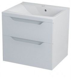 Sapho WAVE szafka umywalkowa 60x65x47,8cm, biała WA064