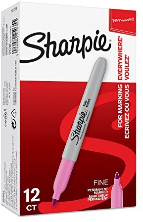 Sharpie marker permanentny z cienką końcówką, Rosa 2025035