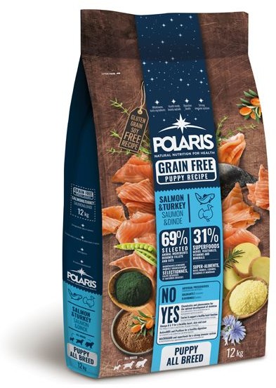 POLARIS PUPPY SALMON&TURKEY 12 KG