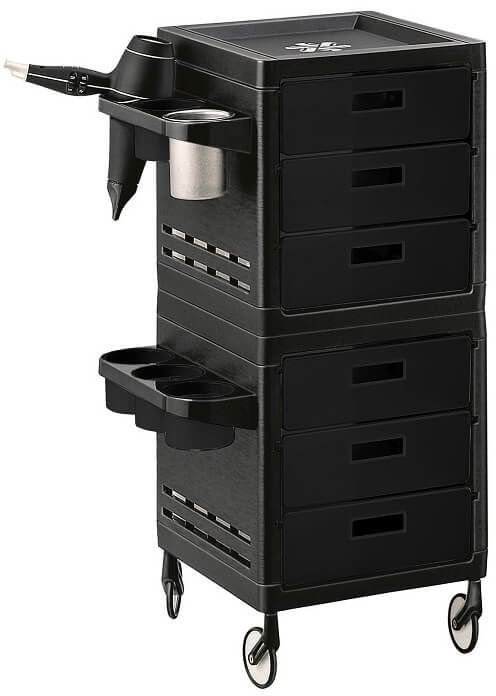 Ceriotti MY Pomocnik czarny z czarnymi szufladami, dostępny w 48H 15348/BLACK