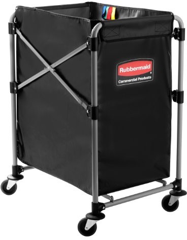 Rubbermaid Commercial Products Rubbermaid ocieplenia schewagen ramek X-Cart, składane, 150â L, szary 1871643