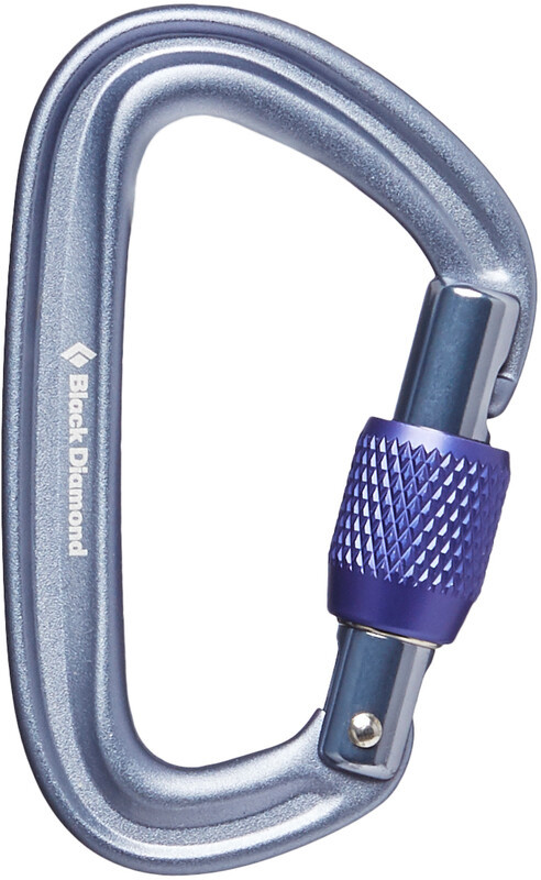 Black Diamond Liteforge Screwgate Karabinek, gray 2021 Karabinki zakręcane BD2102481003ALL1