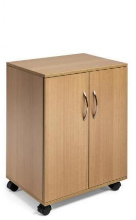 DURABLE Stolik biurowy 74/53 Closed Kolor: Buk DO 28.02 GRATIS DO ZAMÓWIEŃ NA POWYŻEJ 200 ZŁ 311547