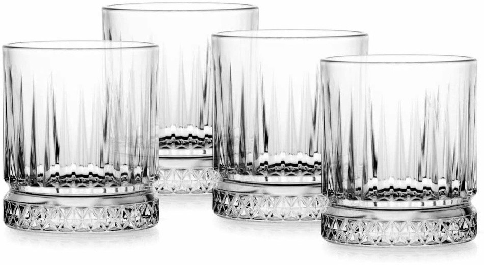 Mäser 4-częściowy komplet szklanek Elysia 355 ml, przezroczysty