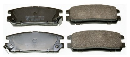 DENCKERMANN Klocki hamulcowe - komplet B110257