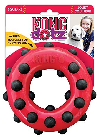 Kong DOTZ Circle do zabawy dla psów, dużym TDD11