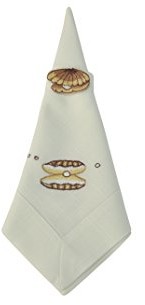 Bellanda Serv + R serwetki + ring, poliester, wiskoza kieliszek do szampana,, 45 x 45 cm 676-45x45 Serv+R