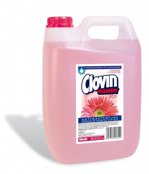 CLOVIN MYDŁO W PŁYNIE 5L KWIATOWE CLO000055