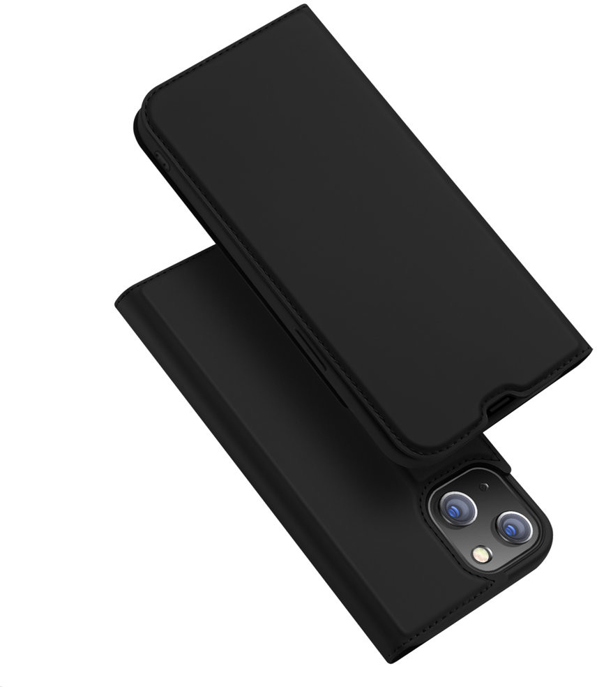 Dux Ducis Skin Pro kabura etui pokrowiec z klapką iPhone 13 mini czarny