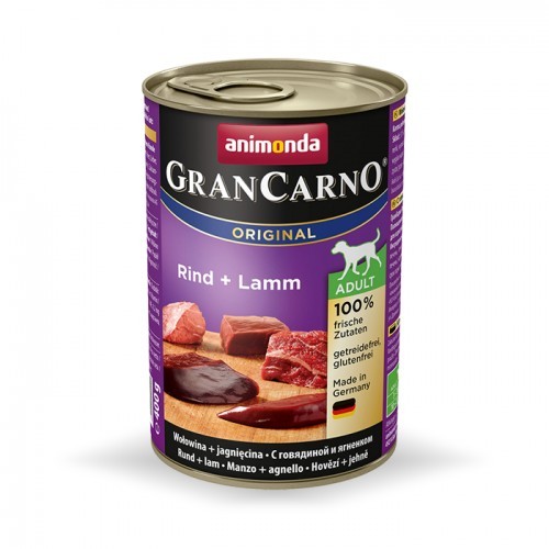 Animonda Gran Carno Adult Wołowina/Jagnięcina 400g AN82733
