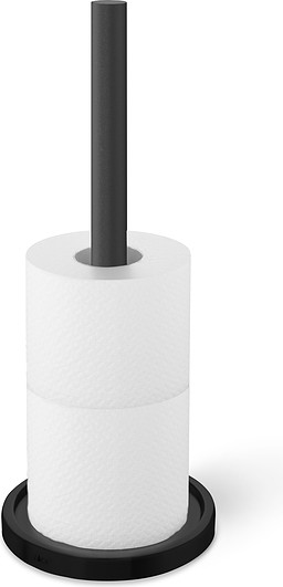 Zack Stojak na papier toaletowy Mimo czarny 40286