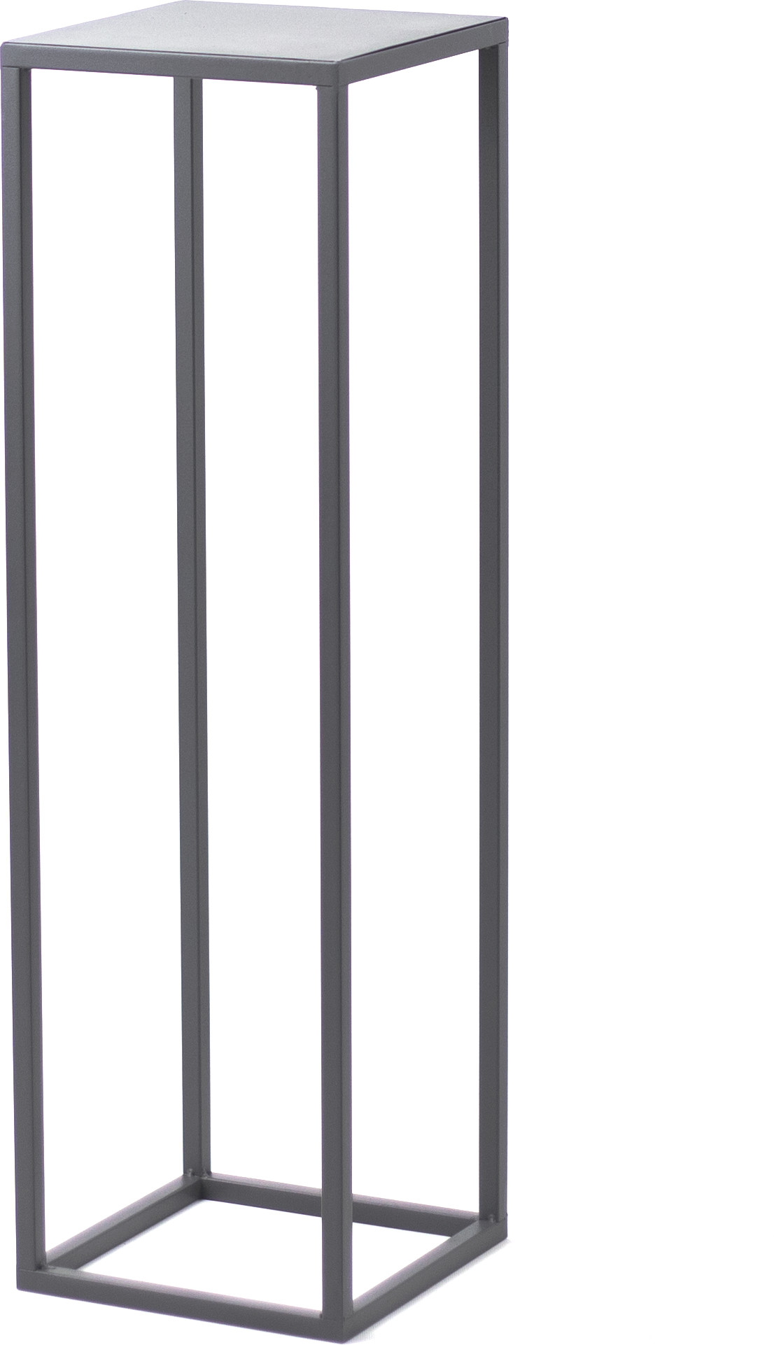 Kwietnik Metalowy Stojak METALLO 80cm szary LOFT KWL-171/S