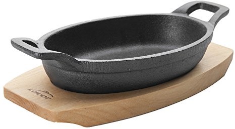 Lacor 25881 garnek do gotowania z odlewu stalowego, czarny 25881