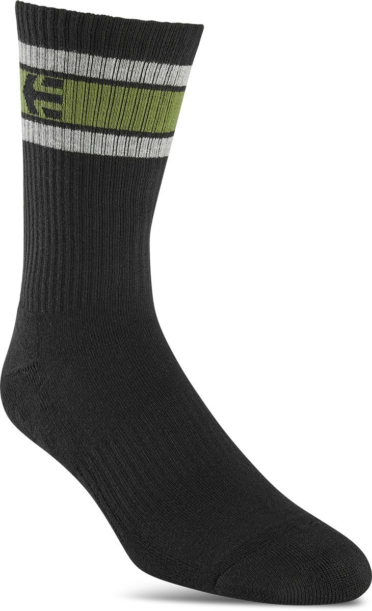 Etnies skarpety męskie STENCIL SOCKS Black/Grey