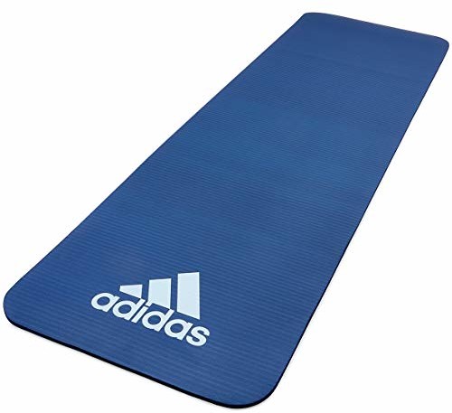 Adidas Mata do fitnessu 10 mm, niebieska ADMT-11015BL