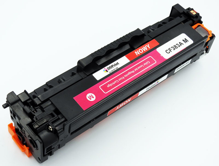 DD-Print CF383A Nowy zamiennik do HP Color LaserJet Pro M476 MFP / Czerwony / 2700 stron / Nowy zamiennik CF383A  Magenta