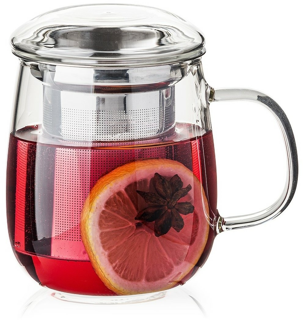 4HOME Kubek na herbatę z sitkiem Hot&Cool 330 ml
