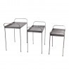 Clayre & Eef Metalowe Stoliki Loft 3szt. 5Y0867