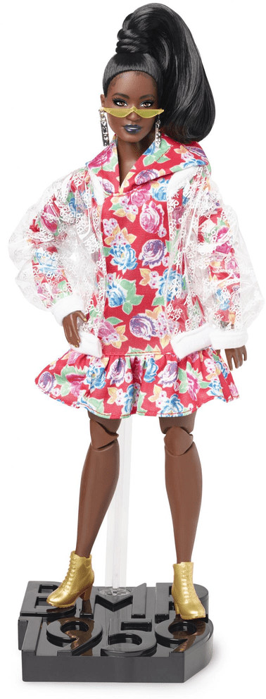 Mattel Barbie w modnej kurtce winylowej deluxe